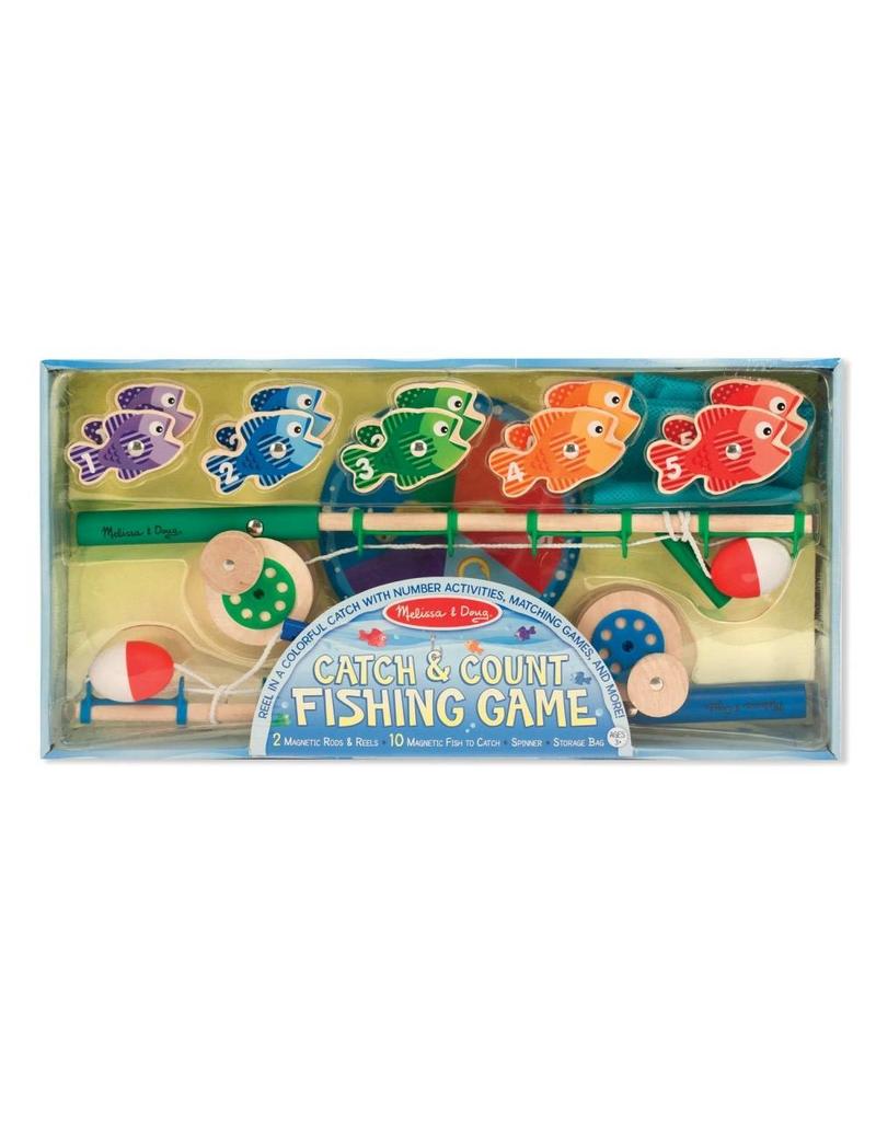 Melissa & Doug Game Wooden Catch & Count Fishing