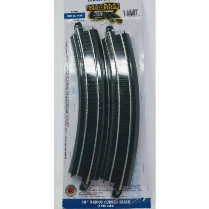 18" Radius Curved HO Scale EZ Track