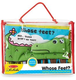 Melissa & Doug Baby Soft Book Whose Feet?