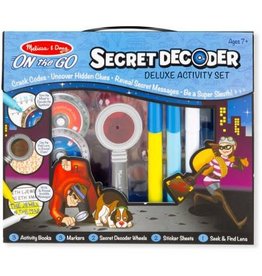 Melissa & Doug Craft Secret Decoder Deluxe Activity Set