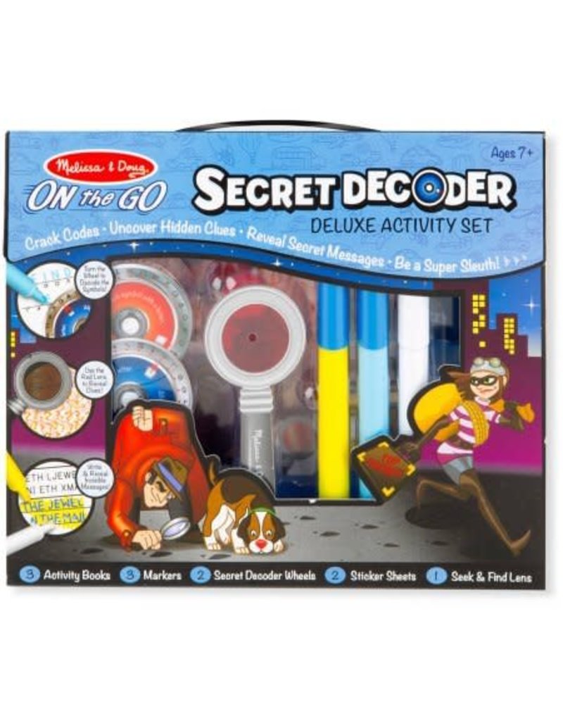 Melissa & Doug Craft Secret Decoder Deluxe Activity Set