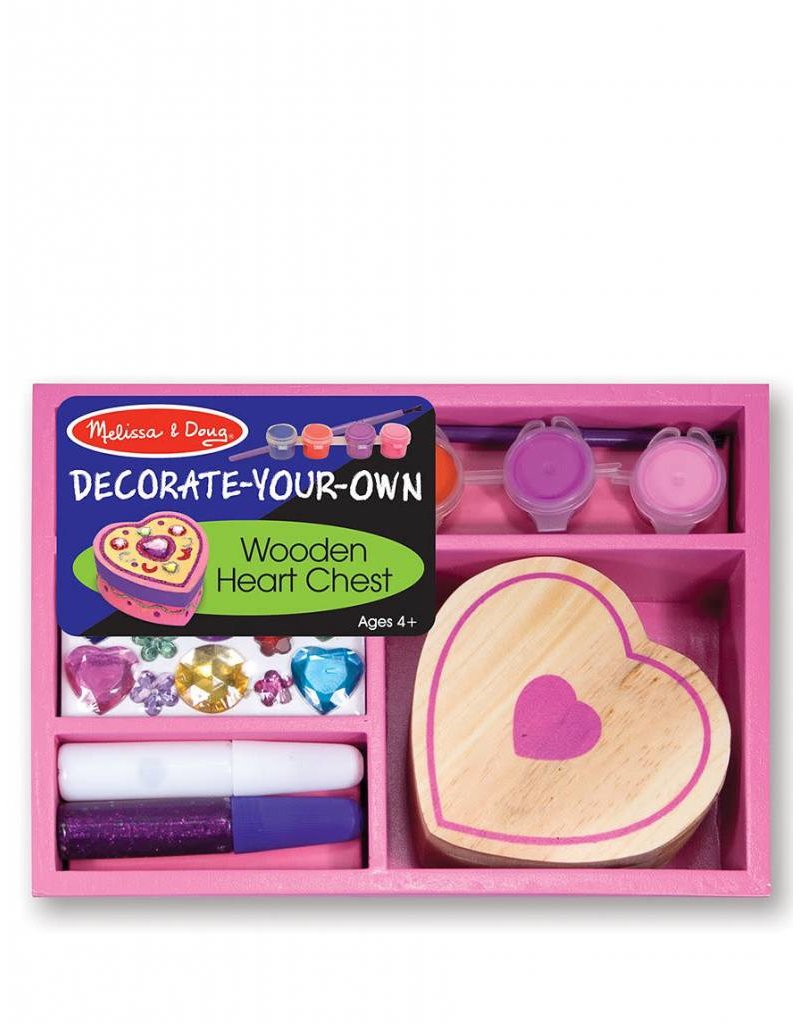 Melissa & Doug Craft Kit Created by Me! Heart Box