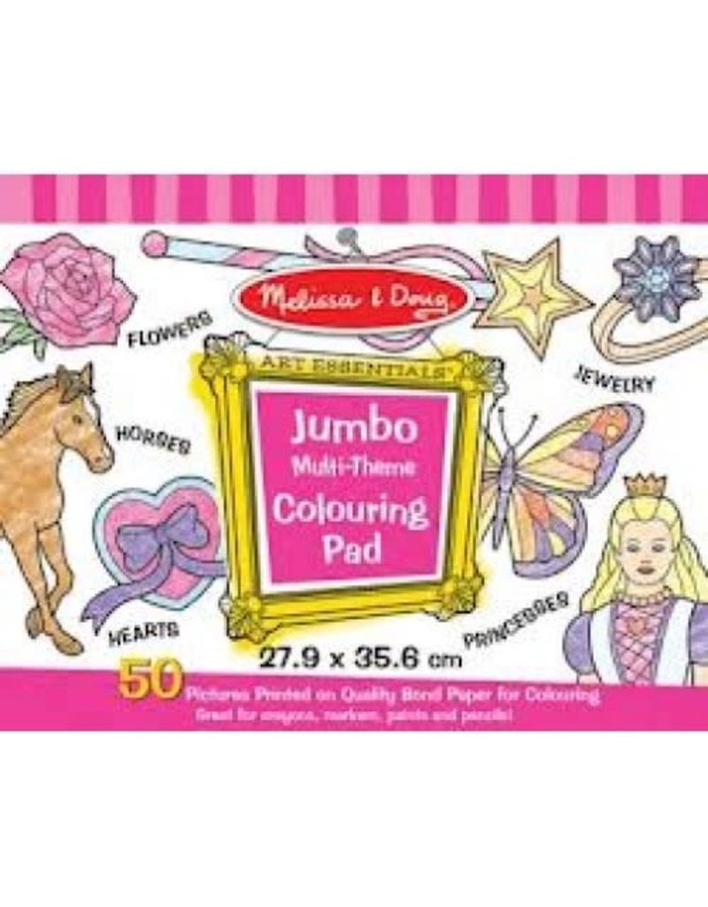 melissa and doug jumbo coloring pad