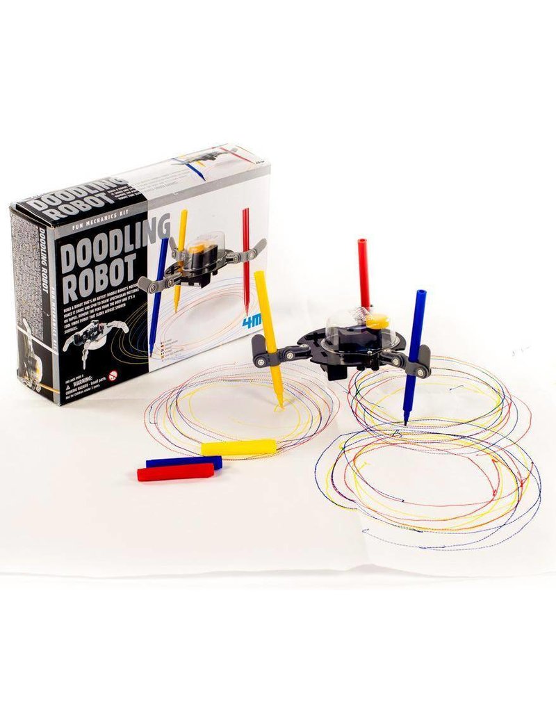 4M Science Kit Kidz Robotix Doodling Robot