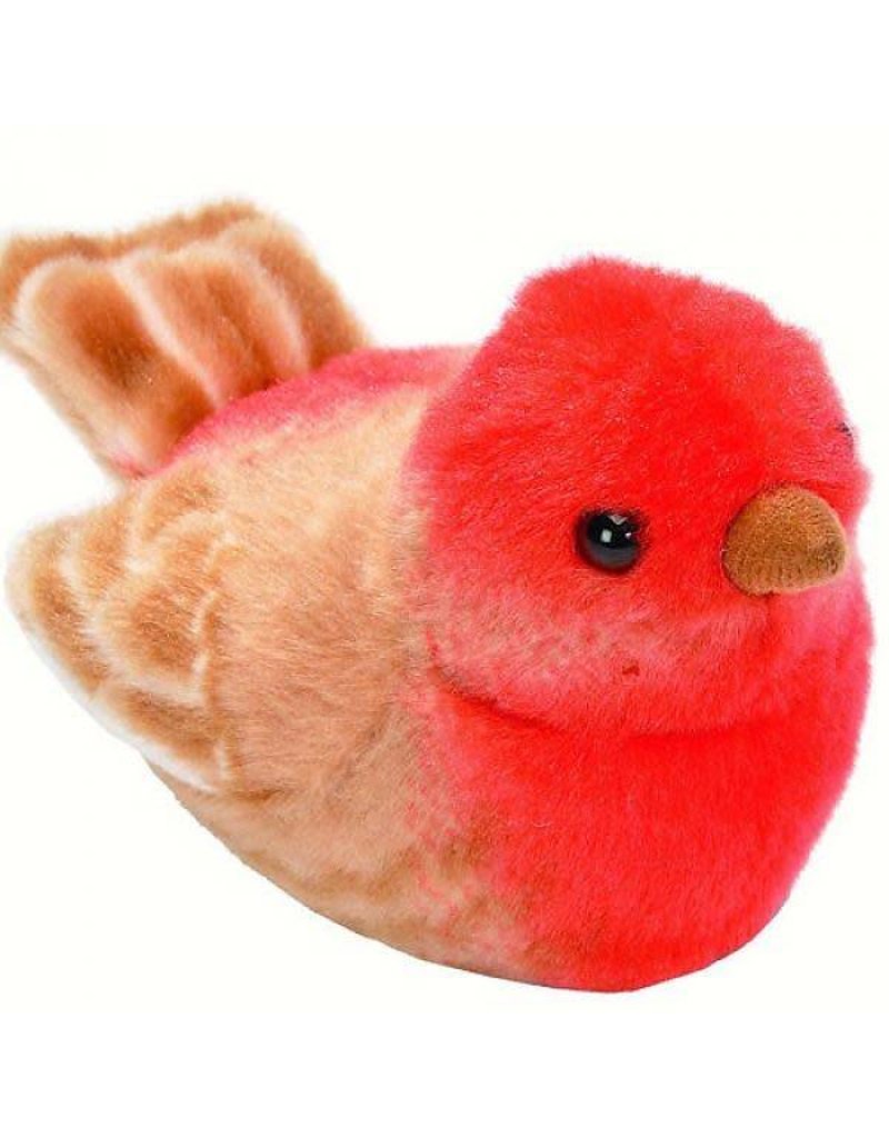Wild Republic Plush Audubon House Finch (6")