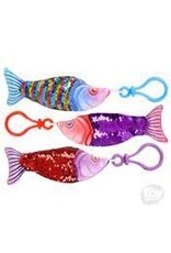 Rhode Island Novelty Novelty Keychain Sequin Fish (4"; Colors Vary; Sold Individually)