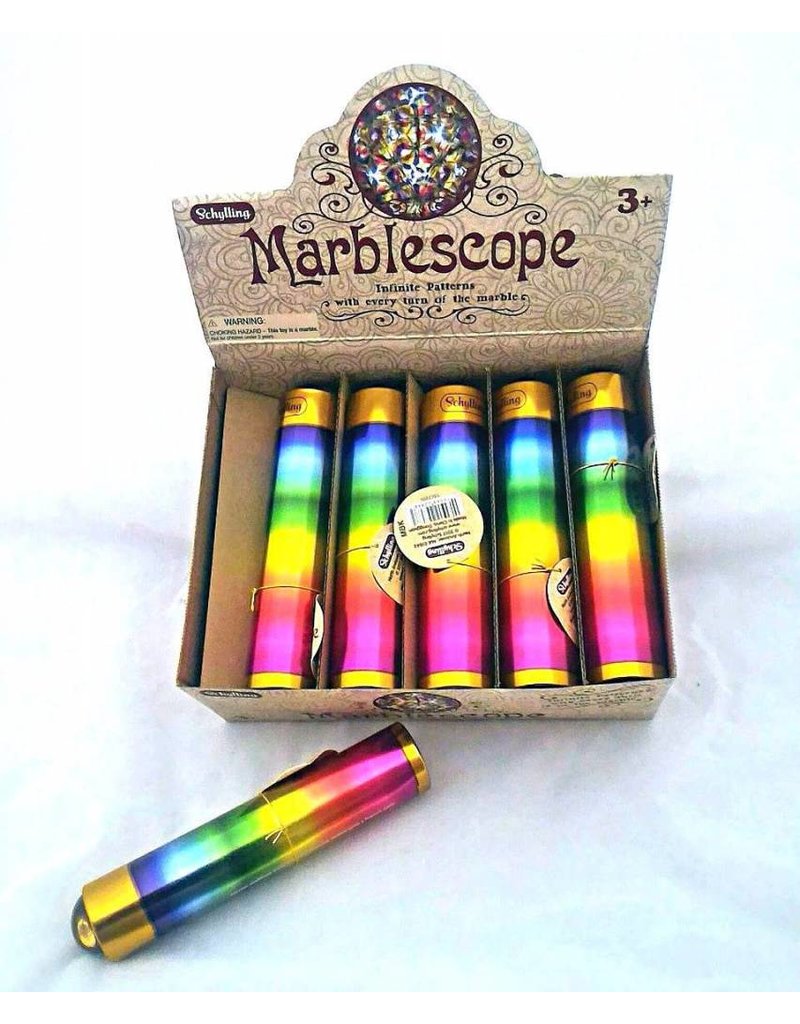 Schylling Toys Novelty Tin Marble Kaleidoscope Marblescope