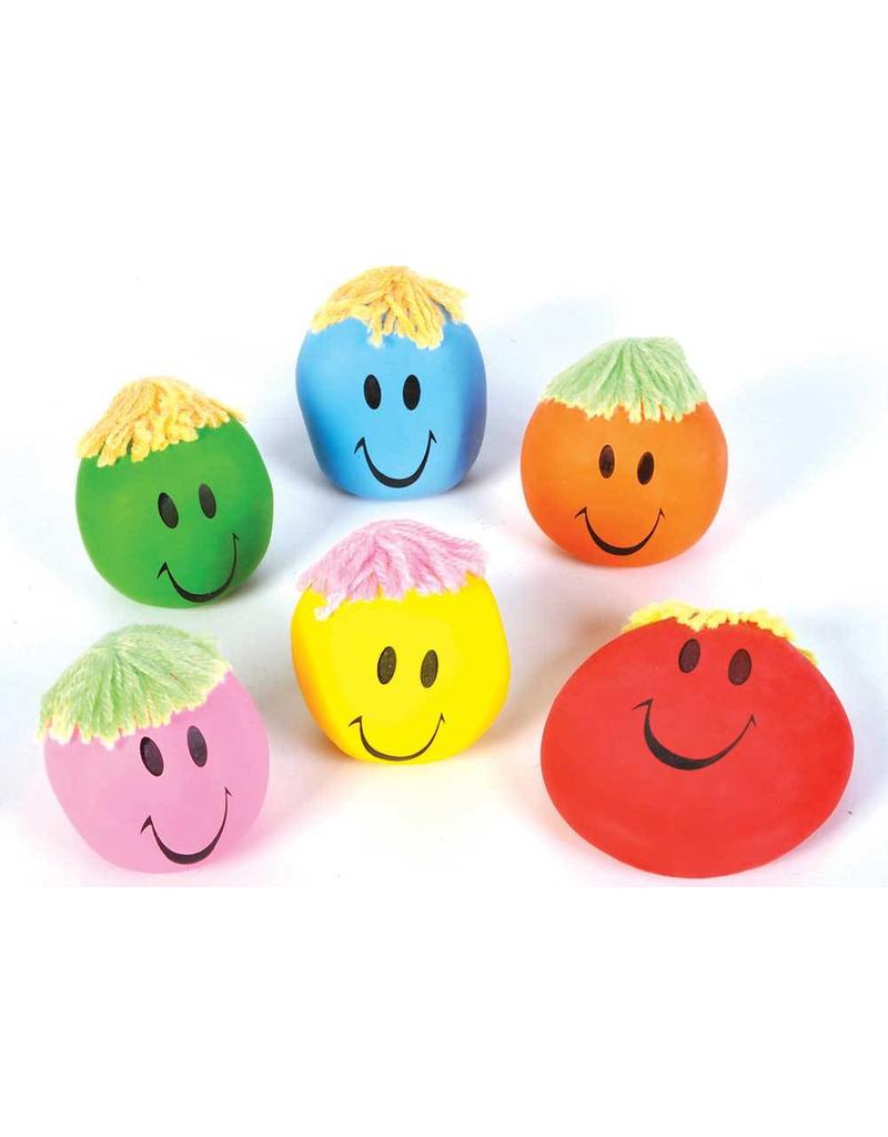 Rhode Island Novelty Sensory Squish Ball Funny Face Pow Science LLC