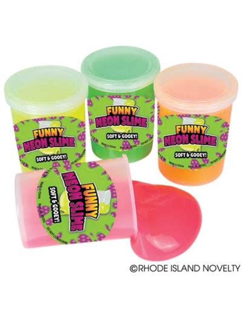 Rhode Island Novelty Novelty 2" Funny Neon Slime