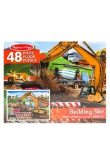 Melissa & Doug Floor Puzzle Building Site - 48 Pieces