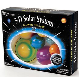 University Games Science Kit Glowing 3-D Solar System