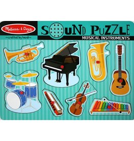 Melissa & Doug Sound Puzzle - Musical Instruments