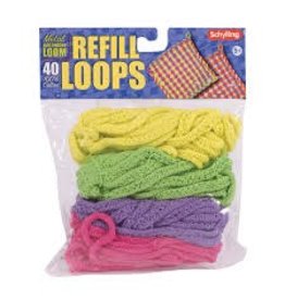 Schylling Toys Craft Kit Loop Refill For Metal Potholder Loom