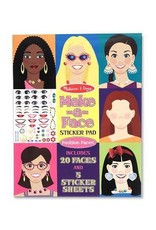 Melissa & Doug Art Supplies Sticker Pad - Make-a-Face