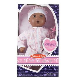 Melissa & Doug Pretend Play Mine to Love Gabrielle 12" Doll