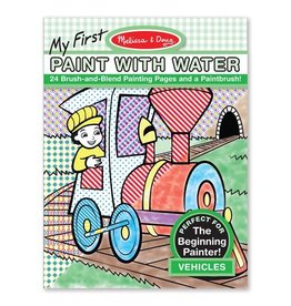 Melissa & Doug Art Supplies Activity Pad My First Paint with Water - Vehicles