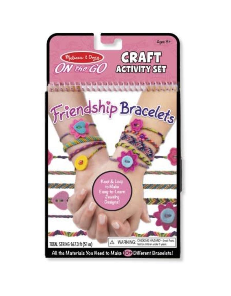 Melissa & Doug Art Supplies On-the-Go Friendship Bracelets