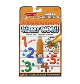 Melissa & Doug Art Supplies On-the-Go Water Wow - Numbers