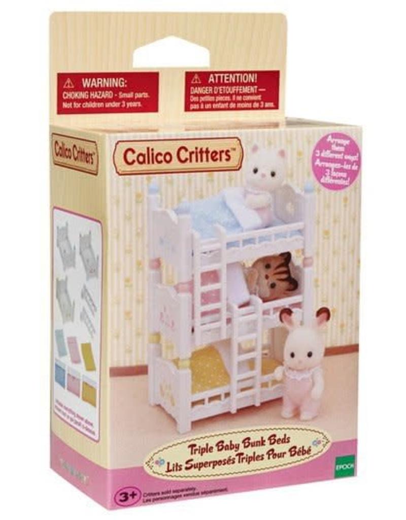 Calico Critters Triple Baby Bunk Beds Pow Science Llc