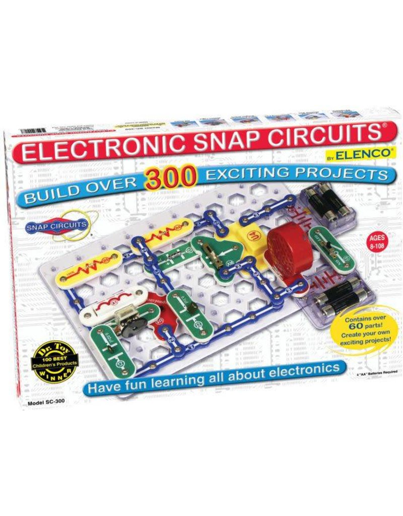 Elenco Science Kit Snap Circuits 300-in-1