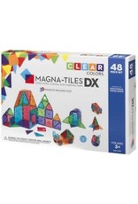 Valtech Co Magna-Tiles DX Clear Colors (48 Pieces)
