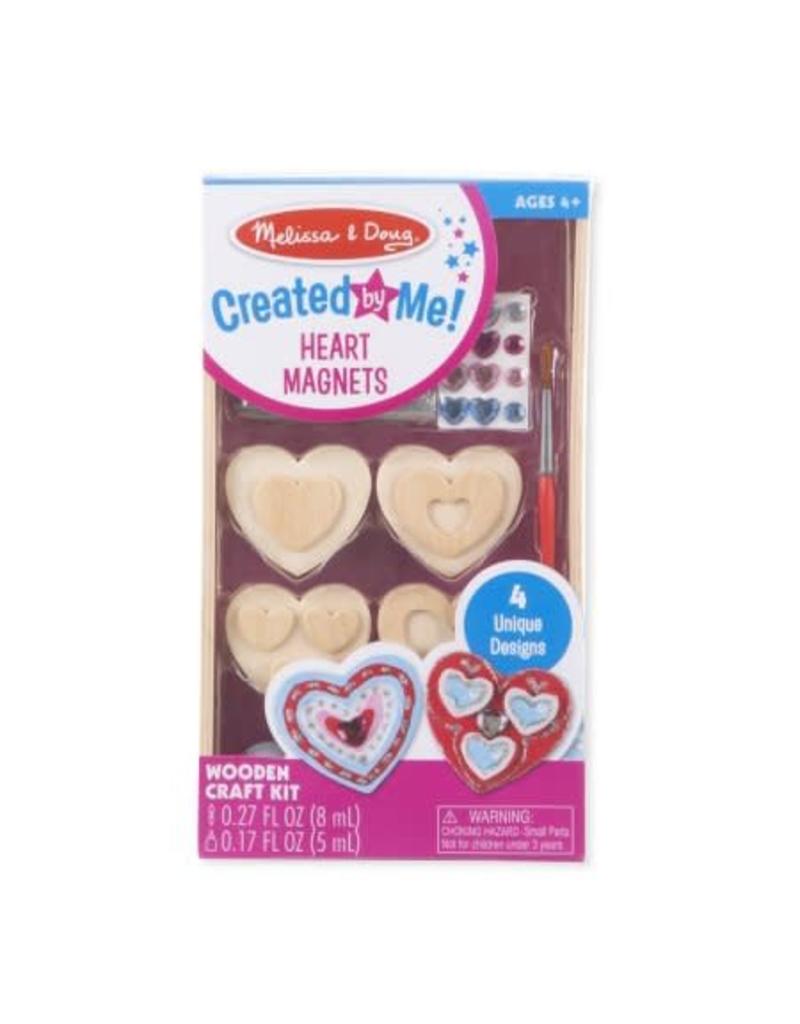 Melissa & Doug Craft Kit Created By Me! Heart Magnets