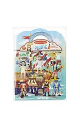 Melissa & Doug Art Supplies Puffy Sticker Play Set - Pirate