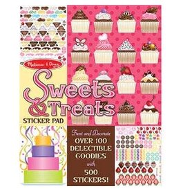 Melissa & Doug Art Supplies Sticker Pad - Sweet & Treats