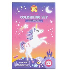 Tiger Tribe Artistic Tiger Tribe Colouring Set - Unicorn Magic