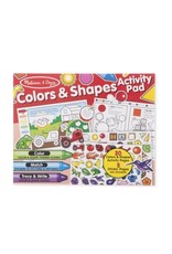 Melissa & Doug Art Supplies Sticker Activity Pad - Colors & Shapes