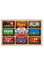 Melissa & Doug Wooden Train Cars Melissa & Doug Wooden Train Cars