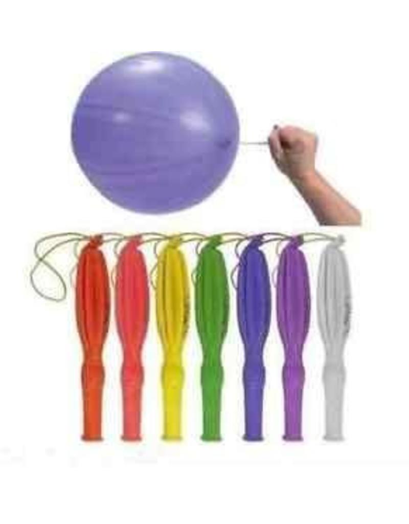 Rhode Island Novelty Novelty 9" Latex Punch Balloon (Colors Vary; Sold