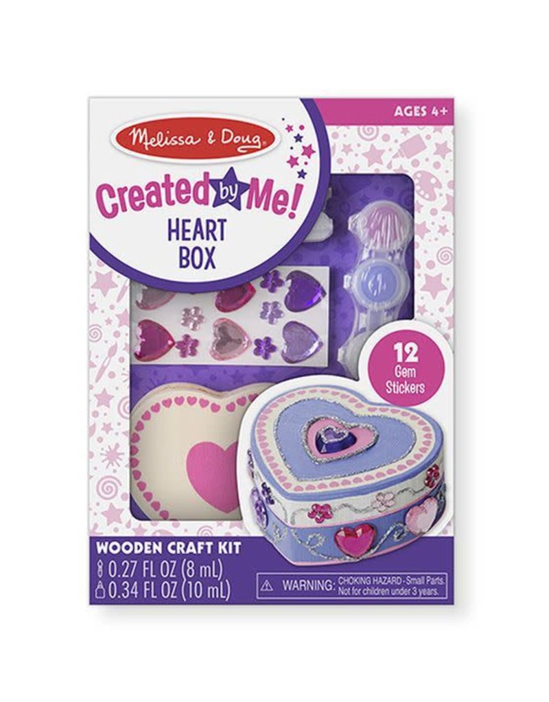 Melissa & Doug Craft Kit Created by Me! Heart Box