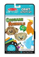 Melissa & Doug Art Supplies On-the-Go Craft Activity Set - Origami Animals