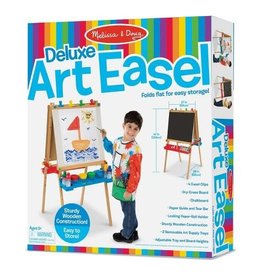 Melissa & Doug Art Supplies Deluxe Wooden Standing Art Easel