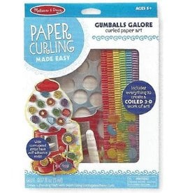 Melissa & Doug Craft Kit Paper Curling Gum Balls Galore