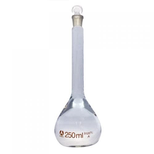 Bomex Scientific Labware Glass Volumetric Flask 250 Ml Pow Science Llc 5668