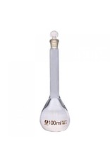 Bomex Scientific Labware Glass Volumetric Flask 100 mL