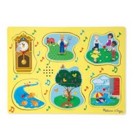 Melissa & Doug Sound Puzzle - Nursery Rhymes 1