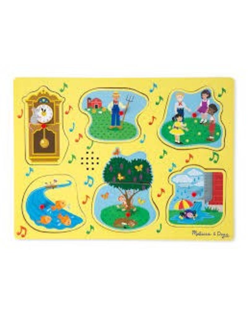 Melissa & Doug Sound Puzzle - Nursery Rhymes 1