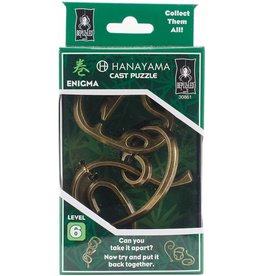 HANAYAMA Brainteaser Hanayama Metal Puzzle - Enigma