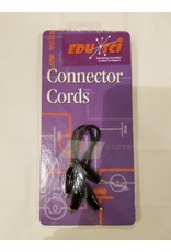Midwest Educational Products Scientific Connector Cords - Black