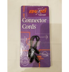 Midwest Educational Products Scientific Connector Cords - Black