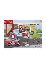 Melissa & Doug Sound Puzzle - Around the Fire Station