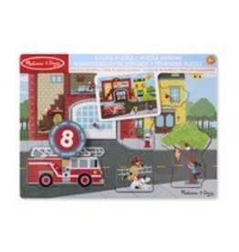 Melissa & Doug Sound Puzzle - Around the Fire Station
