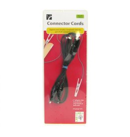 American Educational Products Scientific Connector Cords - Red