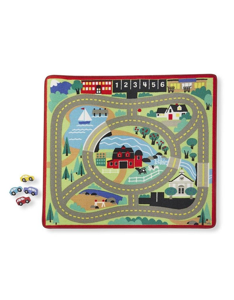 Melissa & Doug Rug - Round the Town Road