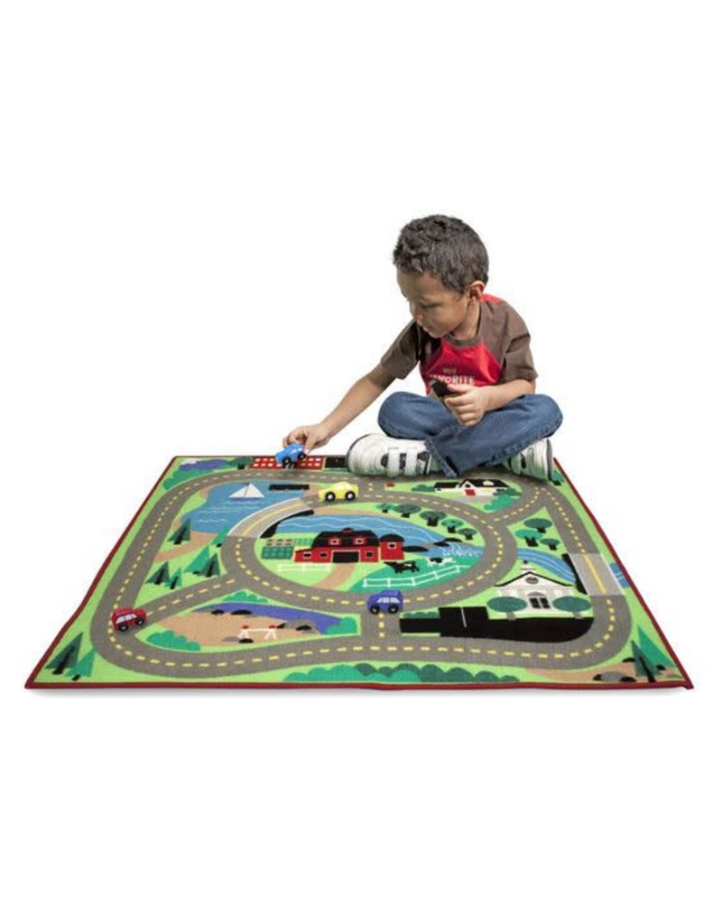 Melissa & Doug Rug - Round the Town Road