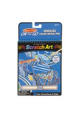 Melissa & Doug Art Supplies On-the-Go Scratch Art Vehicles