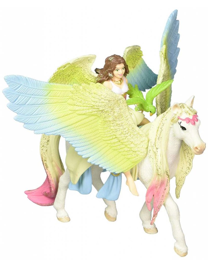 Schleich Schleich Bayala Fairy Surah with Glitter Pegasus
